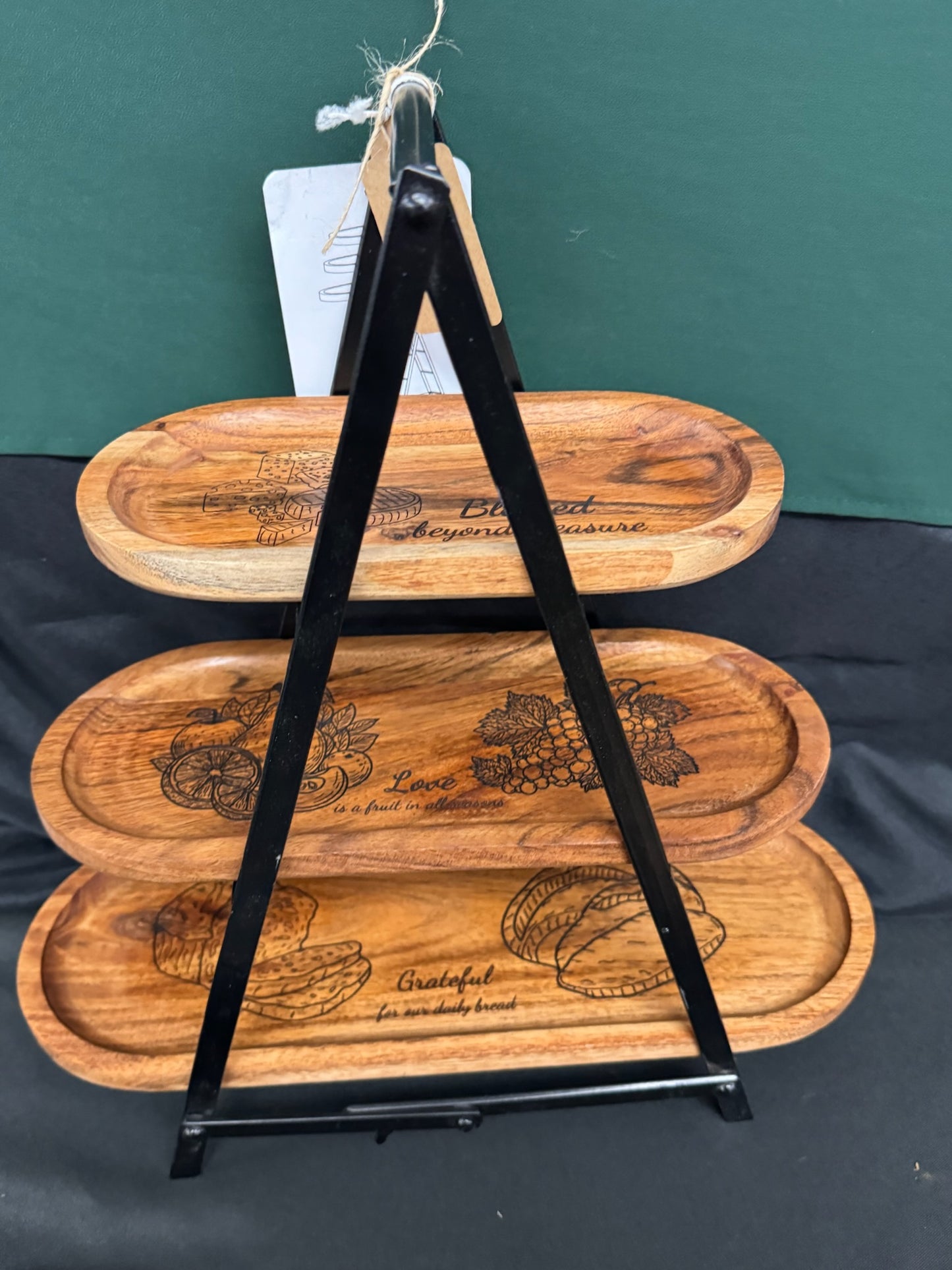 3 Tier Tray - HisWord Designs