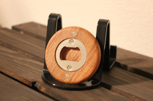 Camping time - Round bottle openers - HisWord Designs