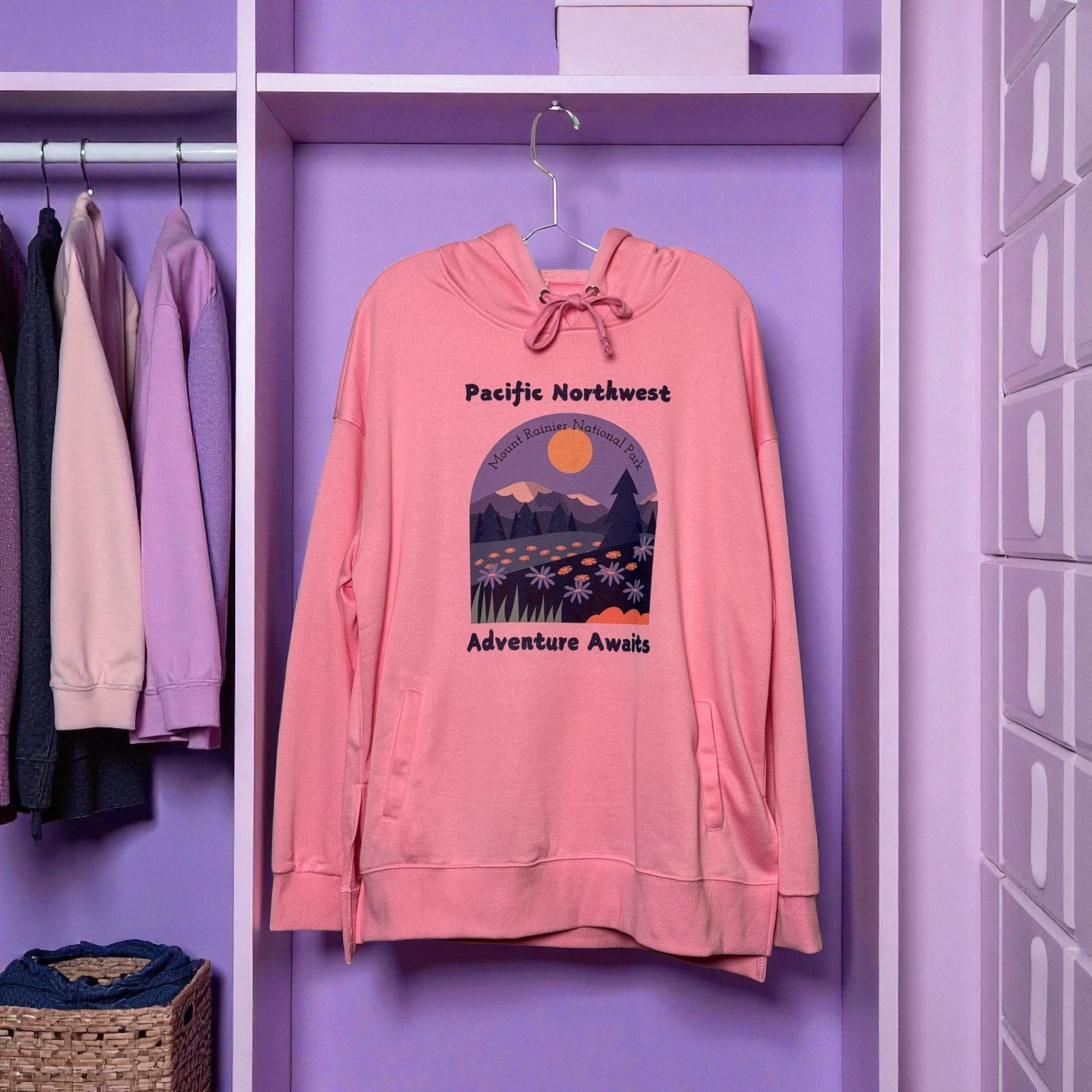 Pacific Northwest Hoodie – Adventure Awaits – HisWord Designs