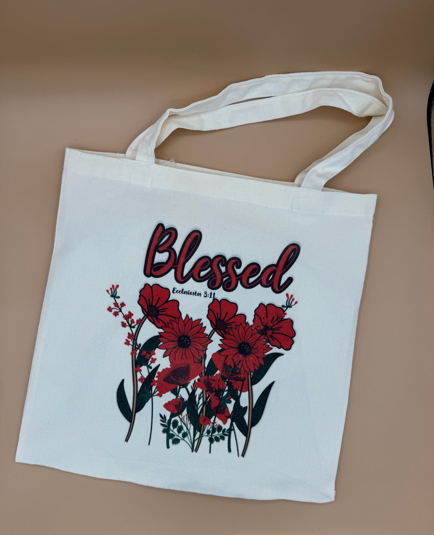 Inspirational Canvas Tote Bag – Choose Your Design - HisWord Designs