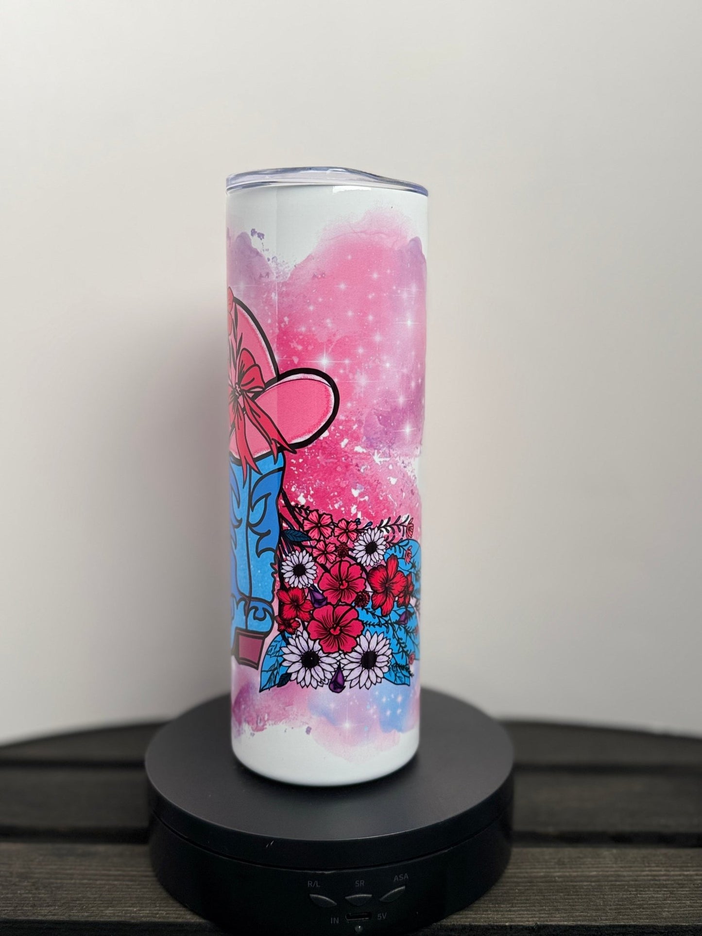 Cowgirl in Christ Tumbler – Psalm 139:14 – 20 oz Western Christian Gift - HisWord Designs