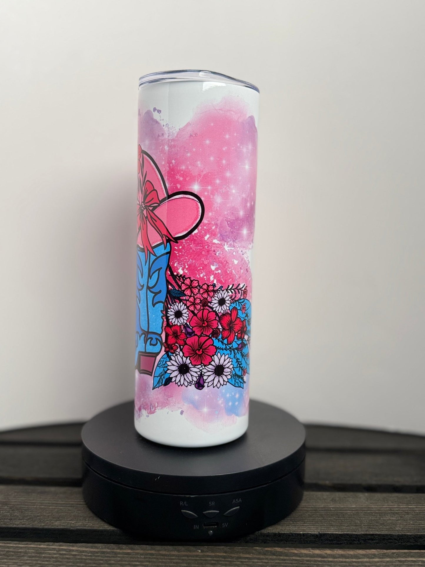 Cowgirl in Christ Tumbler – Psalm 139:14 – 20 oz Western Christian Gift - HisWord Designs