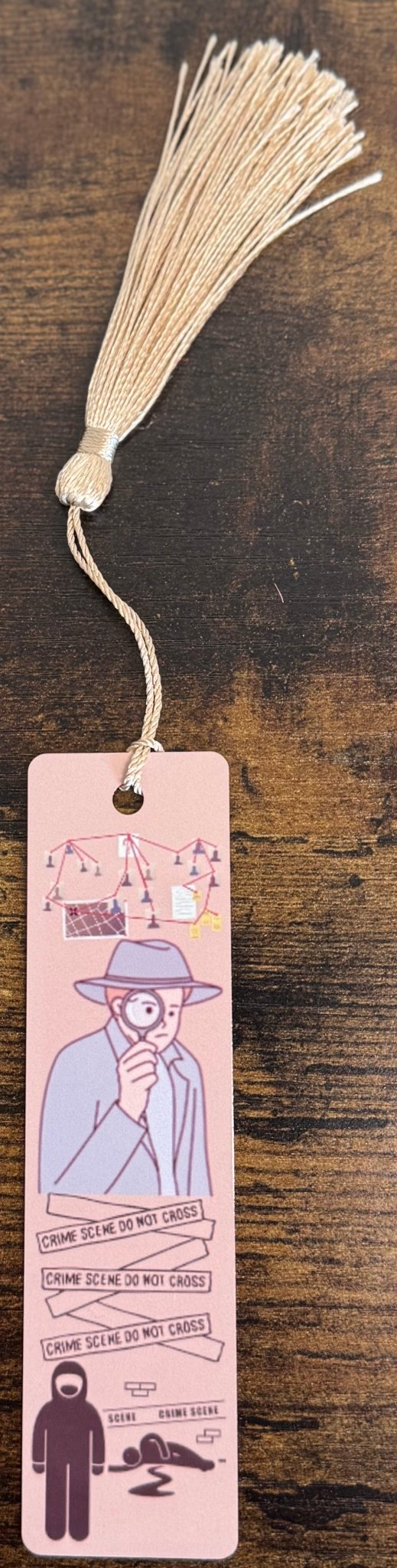 Crime, Tech & Mystery Bookmarks - For Crime Drama and Geek fans - HisWord Designs