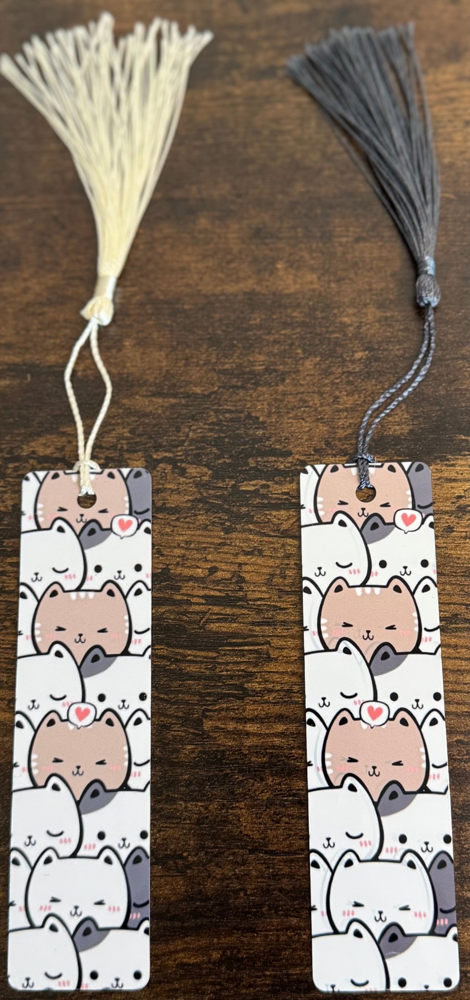 Cat & Dog Lover Bookmarks – Cute Animal Designs with Tassels - HisWord Designs