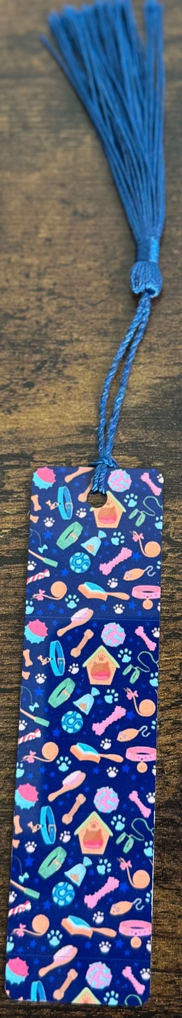 Cat & Dog Lover Bookmarks – Cute Animal Designs with Tassels - HisWord Designs