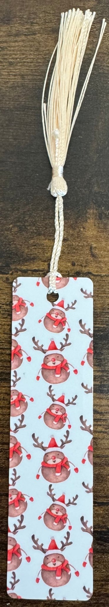 Christmas Bookmarks – Festive Winter Collection with Tassels - HisWord Designs
