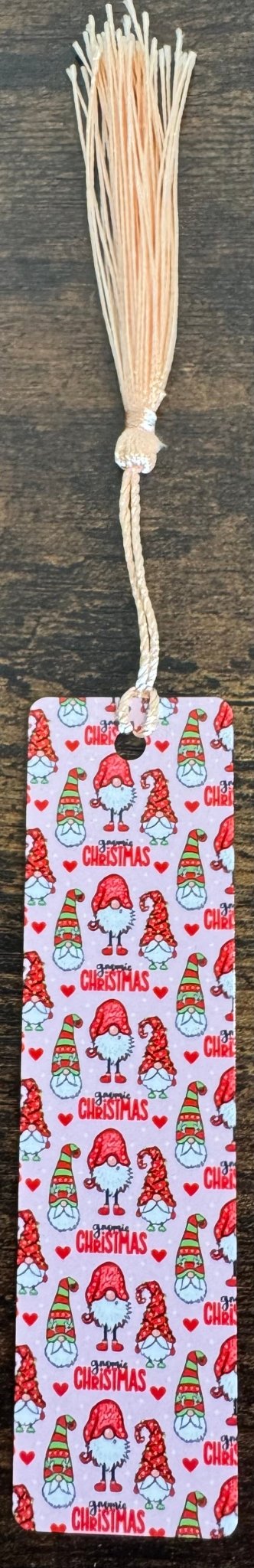 Christmas Bookmarks – Festive Winter Collection with Tassels - HisWord Designs