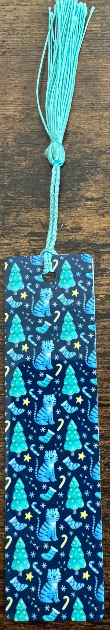 Christmas Bookmarks – Festive Winter Collection with Tassels - HisWord Designs