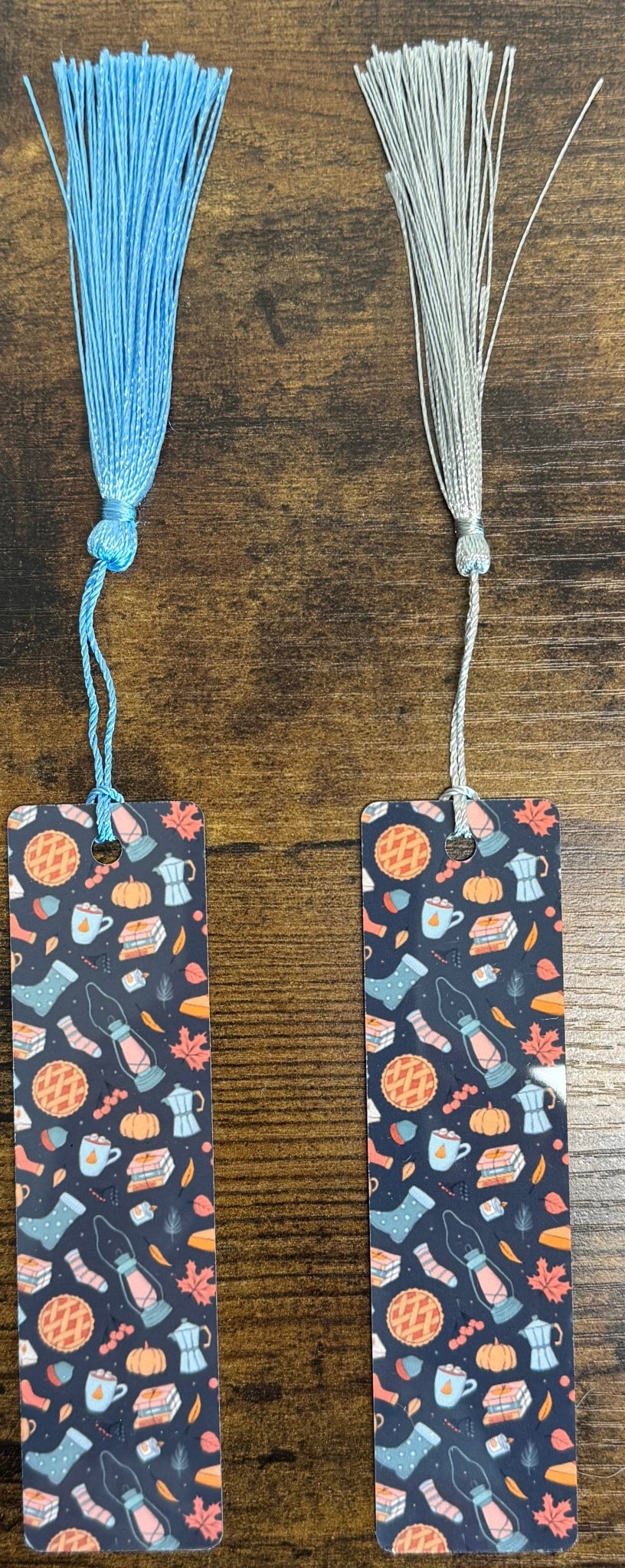 Fall - Inspired Bookmarks – Cozy Autumn Vibes with Tassels - HisWord Designs