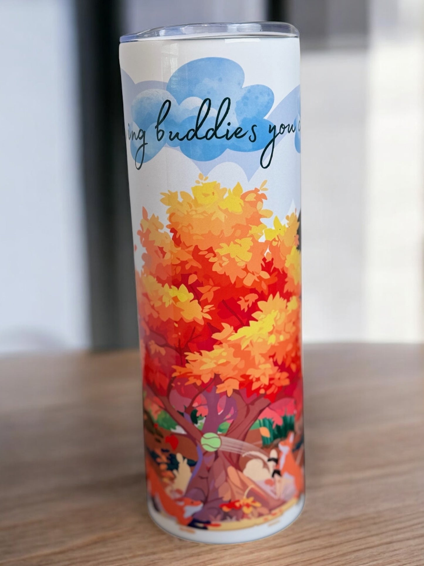 “Friendship You Can Count On” 20oz Tumbler – Celebrate the Joy of Companionship - HisWord Designs