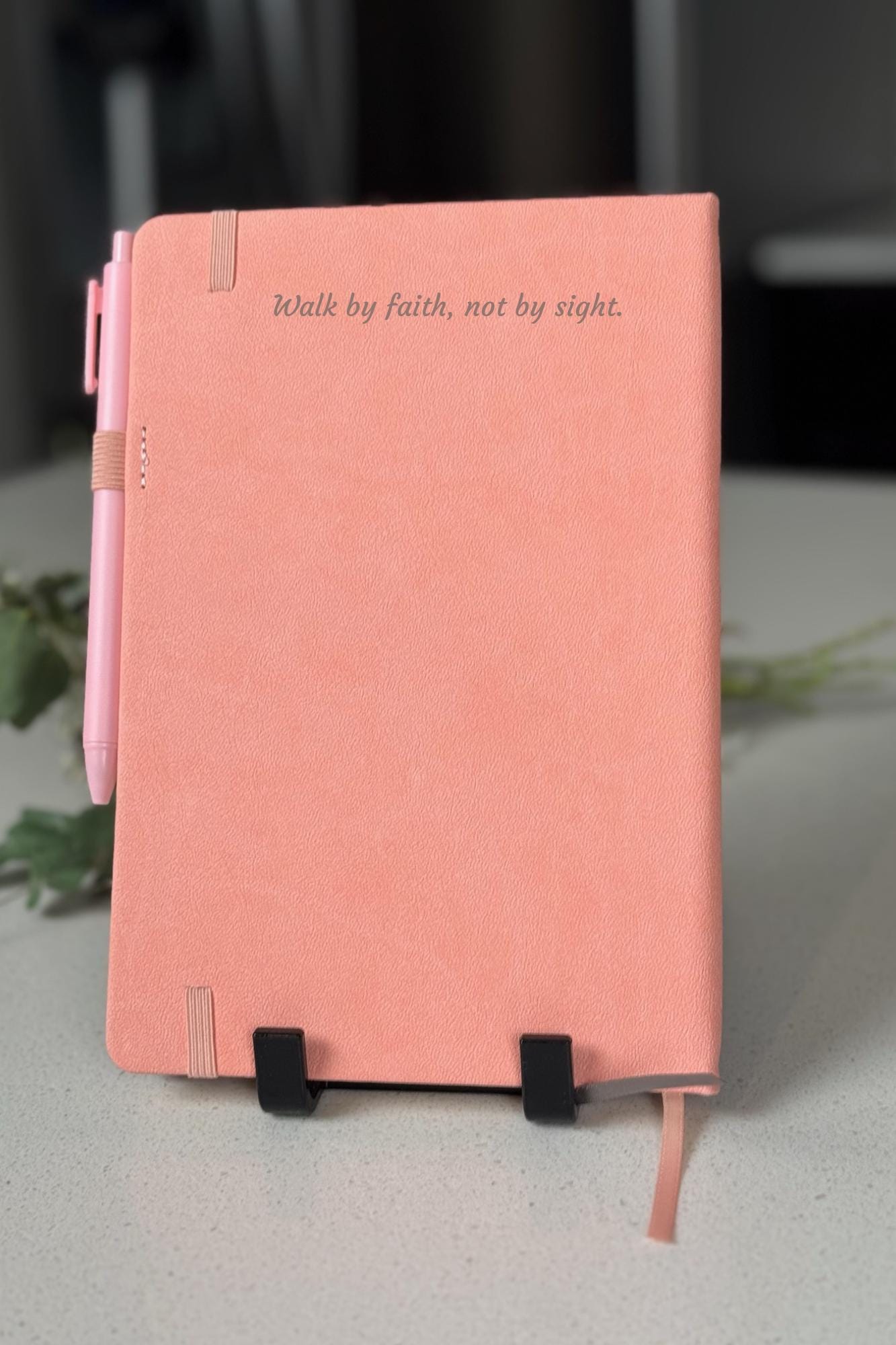 Personalized Butterfly and Floral A5 Christian Prayer Journal | Scripture Notebook with Bible Verses | Butterfly Faith Gift - HisWord Designs