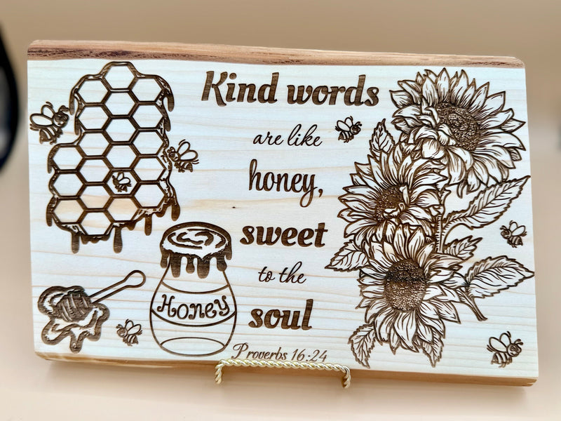 Cultivating Warmth: Handcrafted Scripture Wood Art for the Heart of the Home