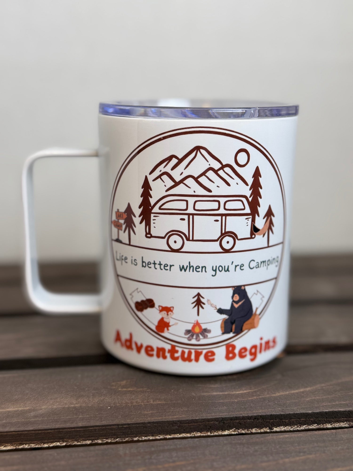 Insulated Camper Mugs – Adventure &amp; Faith Gifts | HisWord Designs - HisWord Designs