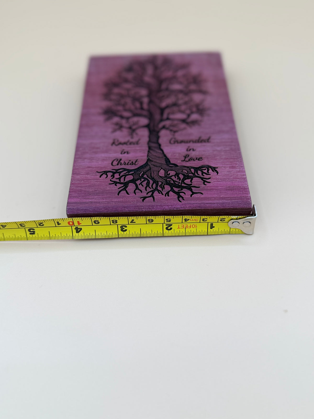 Tree of Life Scripture Wood Sign | Handcrafted Solid Hardwood Plaque - His Word Designs