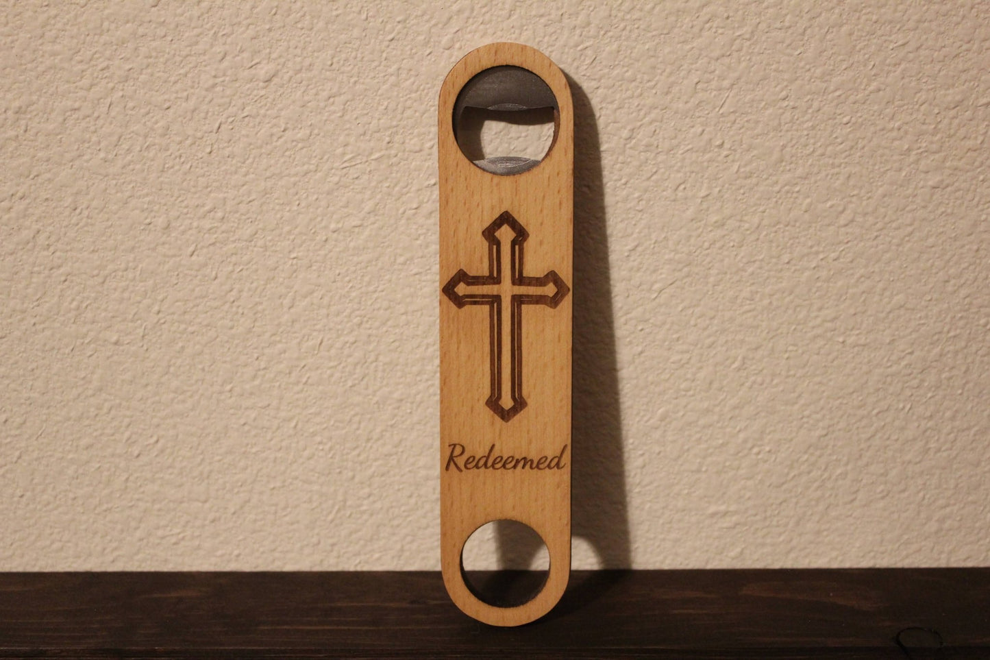 Faith over fear bottle opener - HisWord Designs