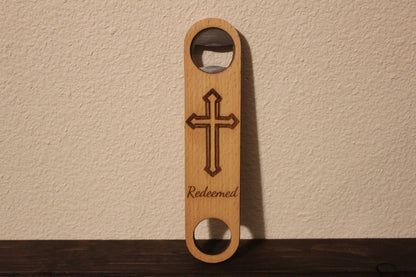 Faith over fear bottle opener - HisWord Designs