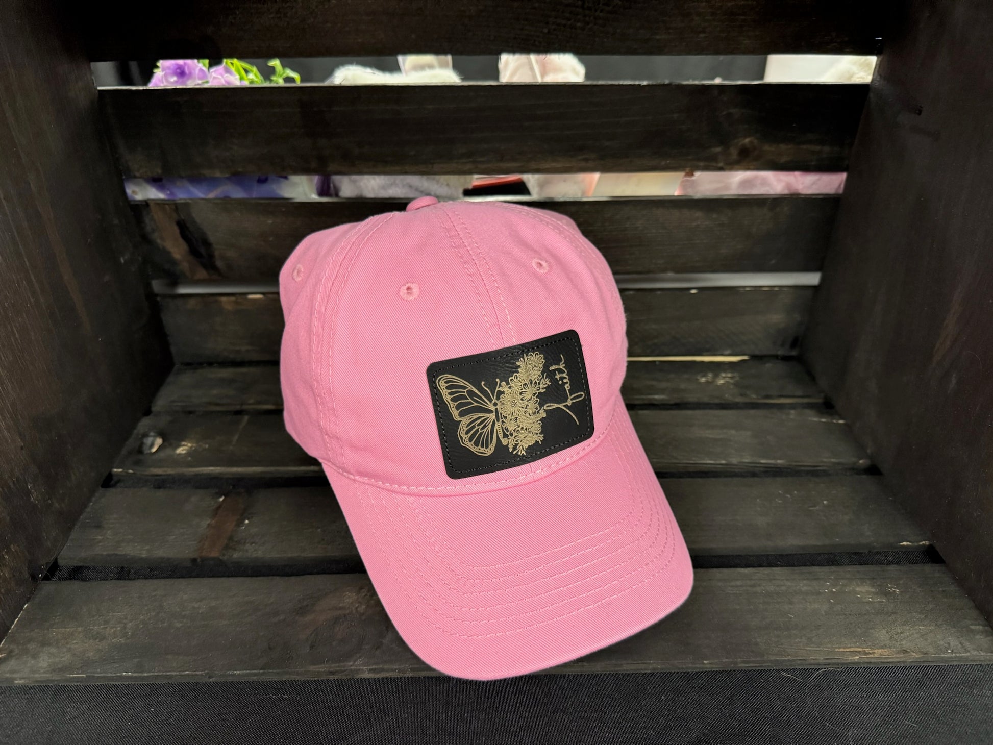 Butterfly & “Faith” Hat - His Word Designs