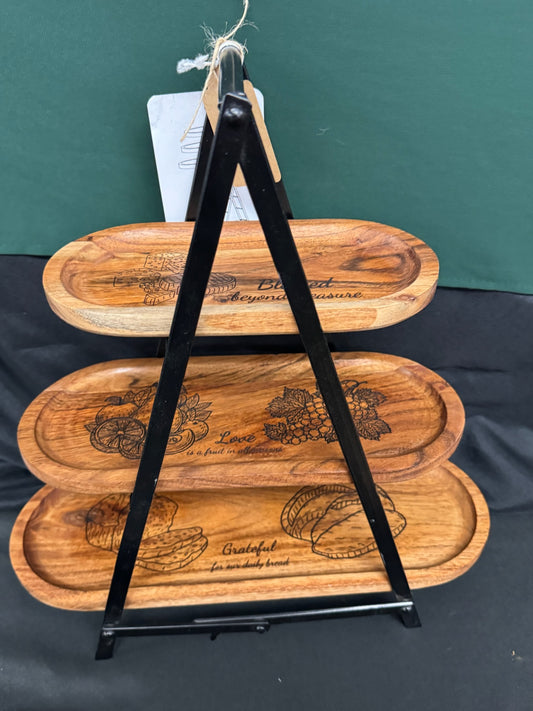 3 Tier Tray - HisWord Designs