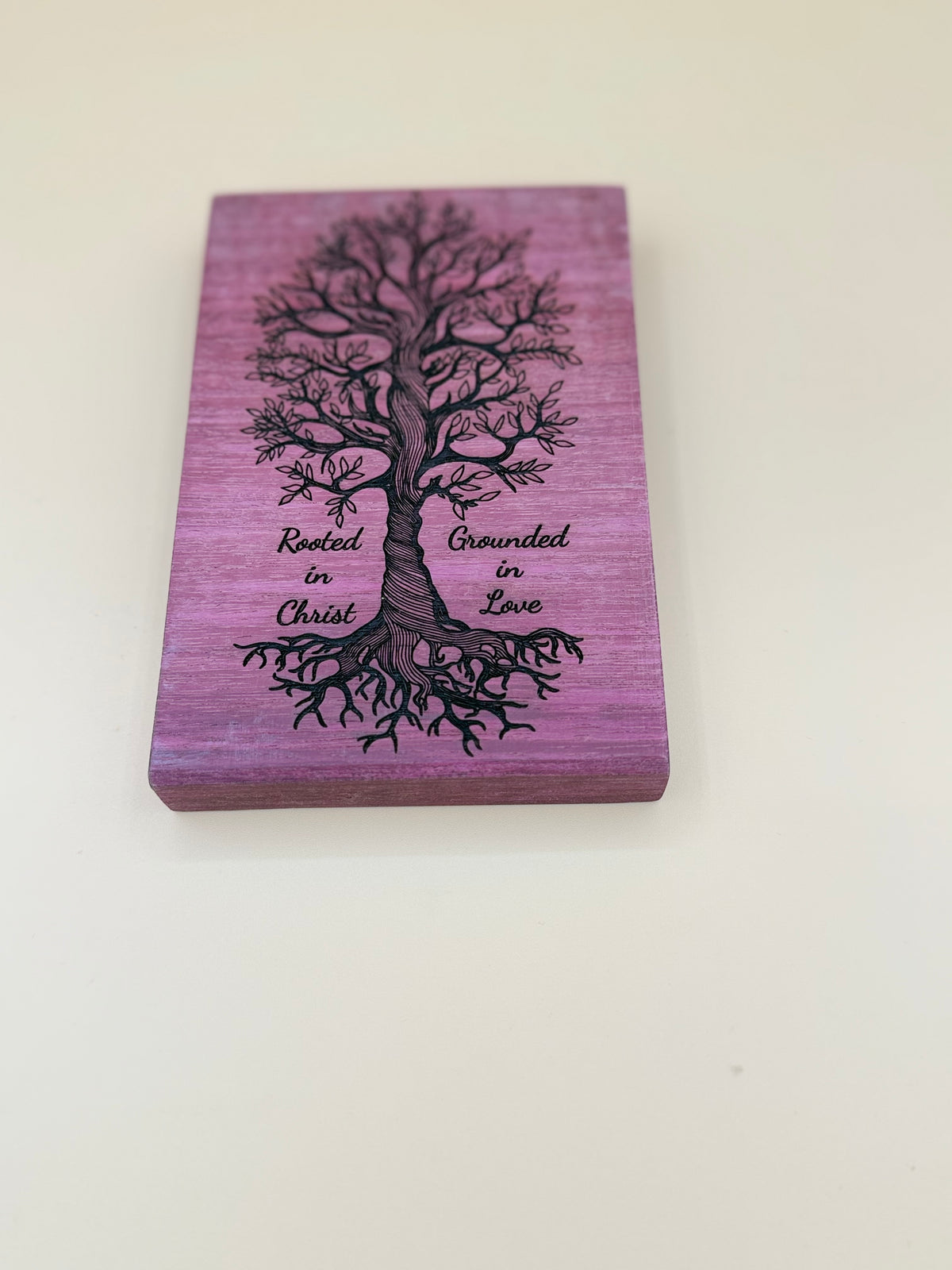 Tree of Life Scripture Wood Sign | Handcrafted Solid Hardwood Plaque - Tree of Life Scripture Wood Sign | Handcrafted Solid Hardwood Plaque