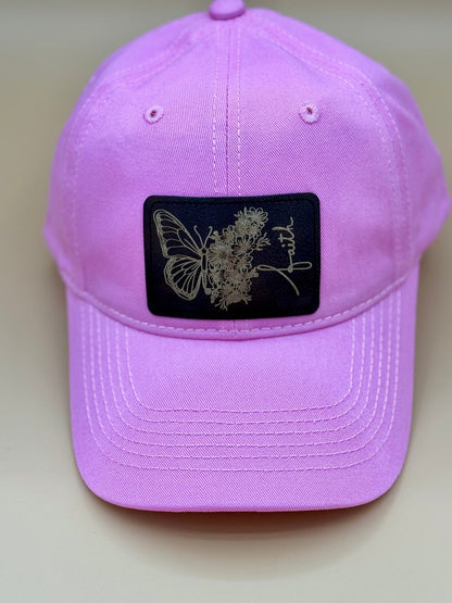 Butterfly & “Faith” Hat - His Word Designs
