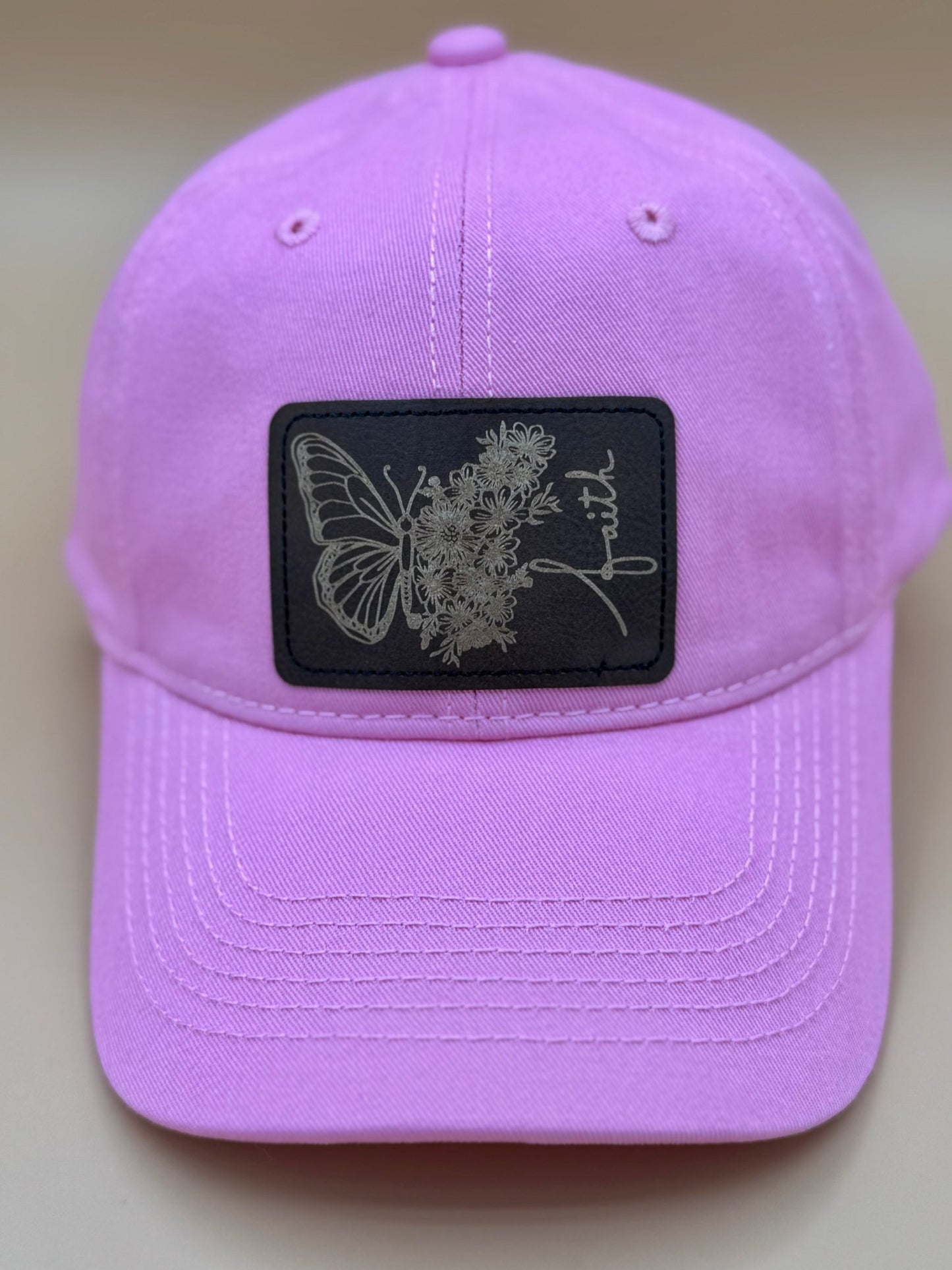 Butterfly & “Faith” Hat - His Word Designs