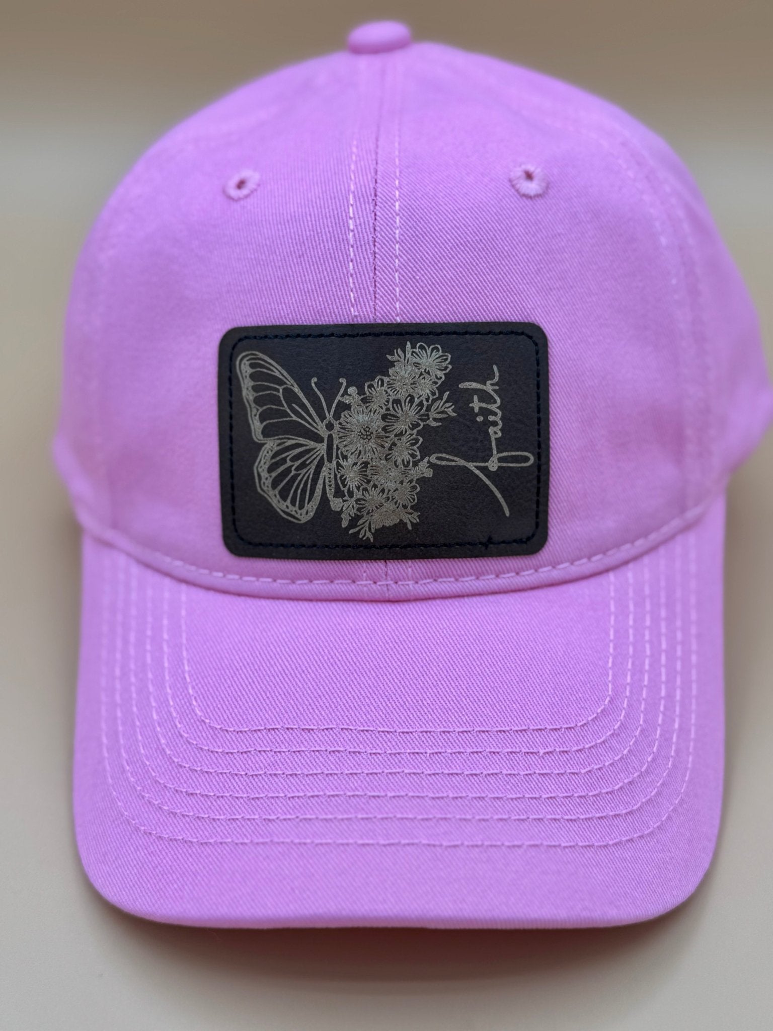 Butterfly & “Faith” Hat - His Word Designs