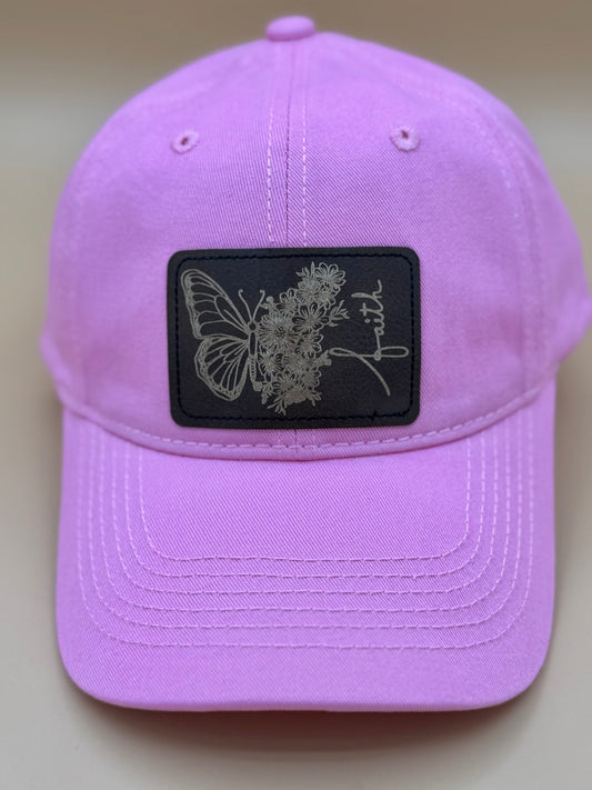 Butterfly & “Faith” Hat - His Word Designs