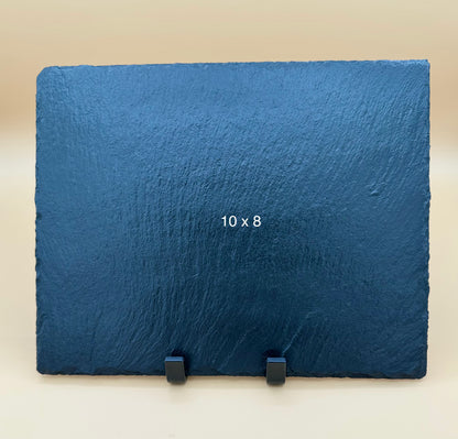 Beatitudes Slate Plaque - Matthew 5:3-10 Engraved Scripture Stone