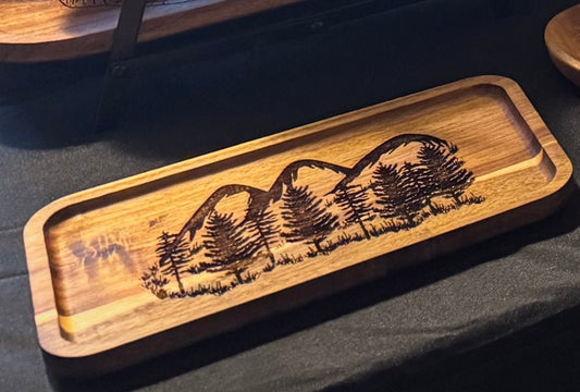 Mountain Serving Dish - HisWord Designs