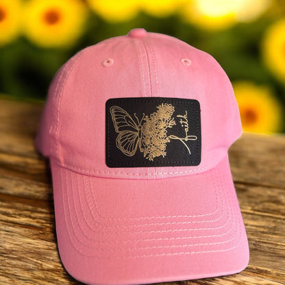 Butterfly & “Faith” Hat - His Word Designs