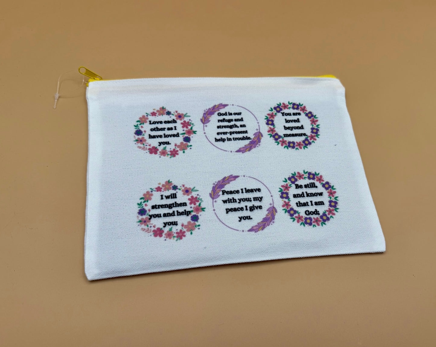 Inspirational Makeup & Accessory Pouches – 20 Unique Designs - HisWord Designs