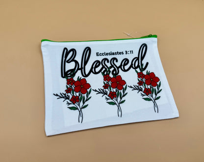 Inspirational Makeup & Accessory Pouches – 20 Unique Designs - HisWord Designs