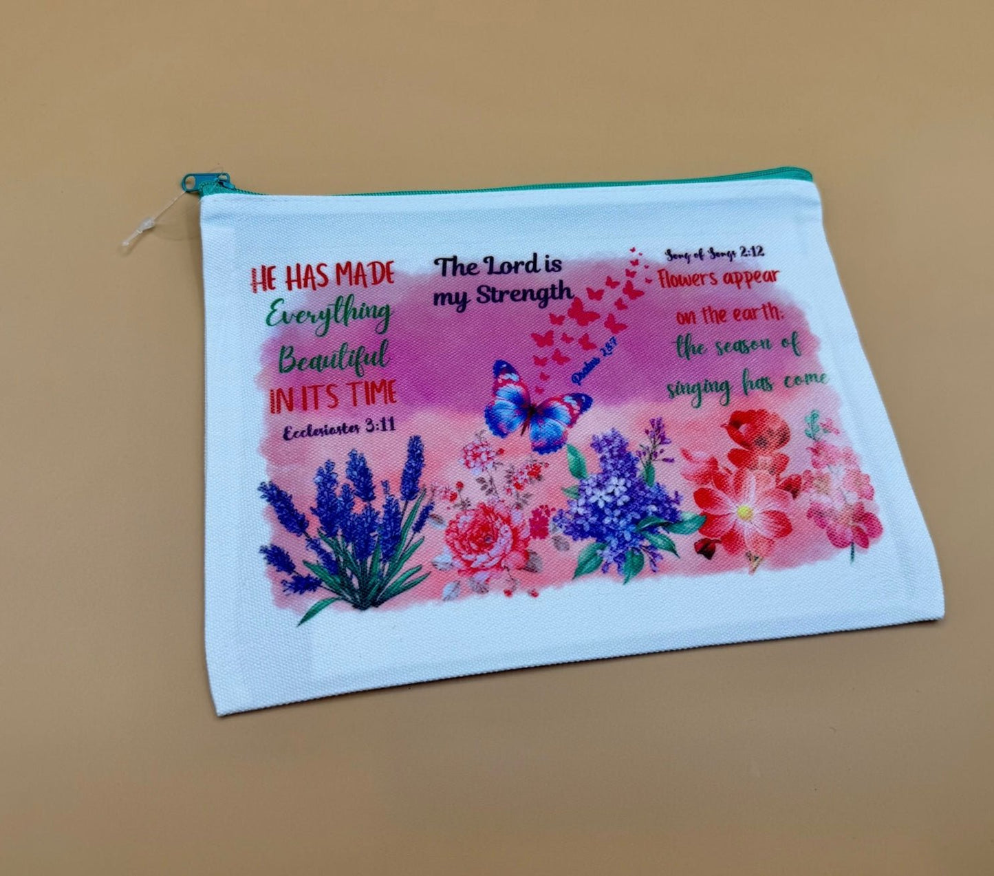 Inspirational Makeup & Accessory Pouches – 20 Unique Designs - HisWord Designs