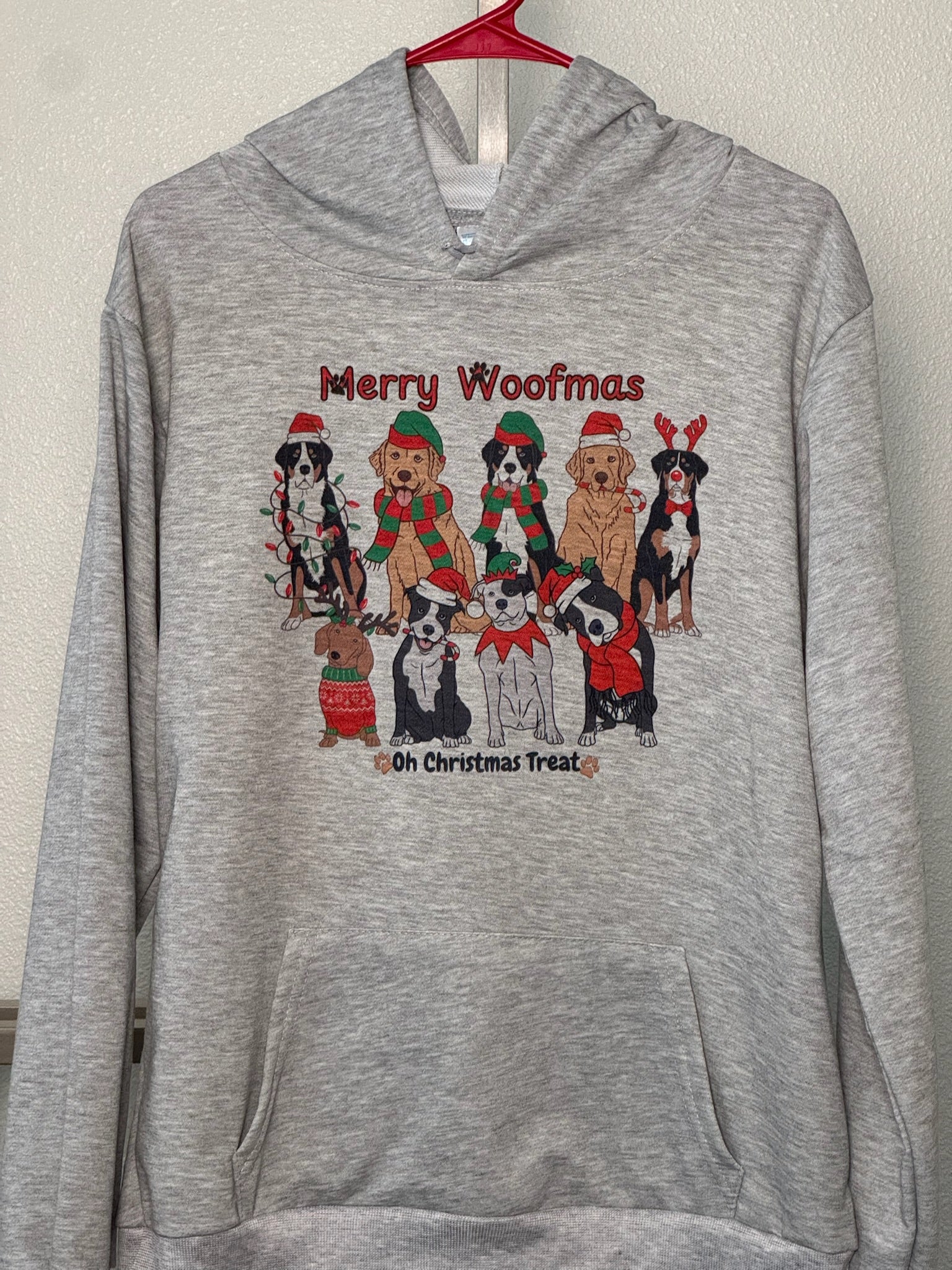Merry Woofmas Hoodie - HisWord Designs