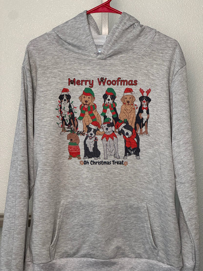 Merry Woofmas Hoodie - HisWord Designs