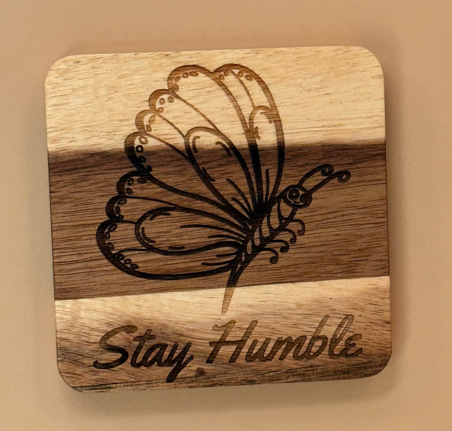 Wooden Coasters - HisWord Designs