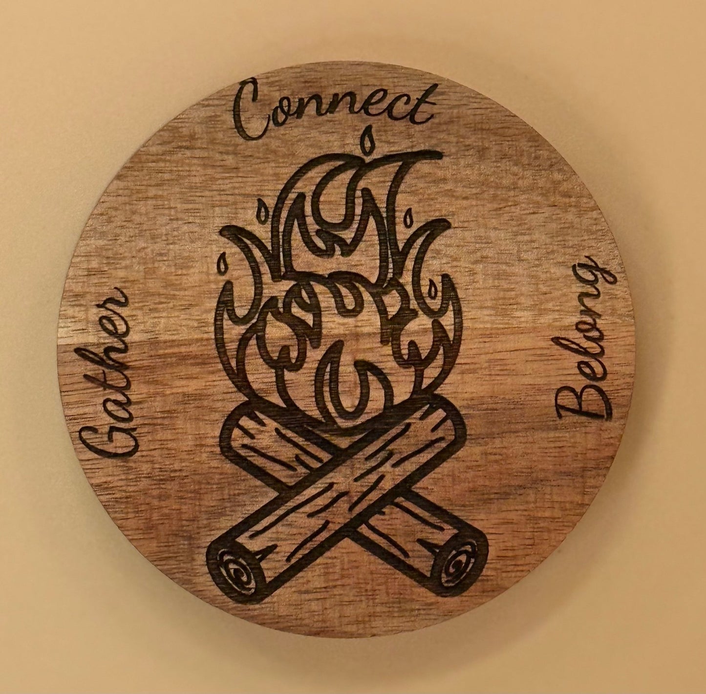 Wooden Coasters - HisWord Designs