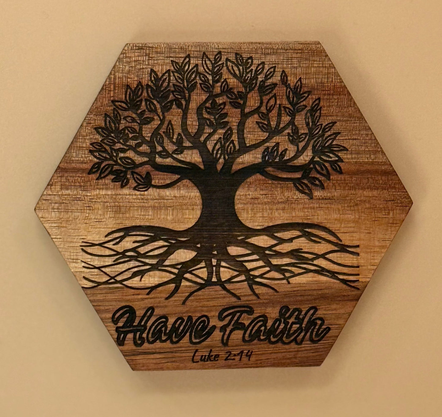 Wooden Coasters - HisWord Designs