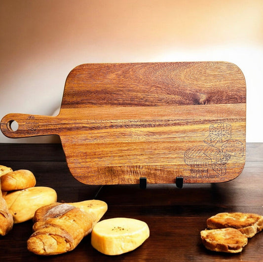 Blessed Beyond Measure 'Cheese' Board - HisWord Designs