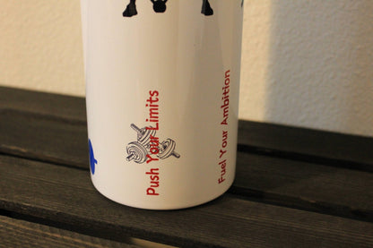 Push Your Limits – 32oz Fitness Water Bottle for Gym & Goals - HisWord Designs