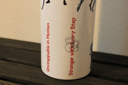 Push Your Limits – 32oz Fitness Water Bottle for Gym & Goals - HisWord Designs