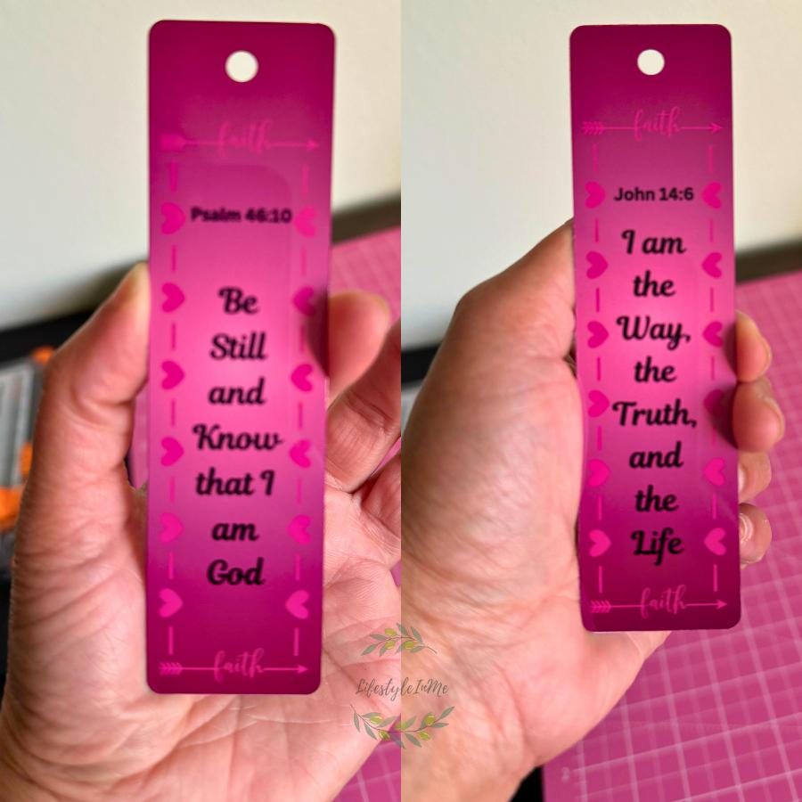 Bible Study Aluminum Bookmarks,Faith-Based Accessories,Book Lovers,Bible Verse Bookmarks,Tassel Bookmarks,Catholic Verse Bookmarks