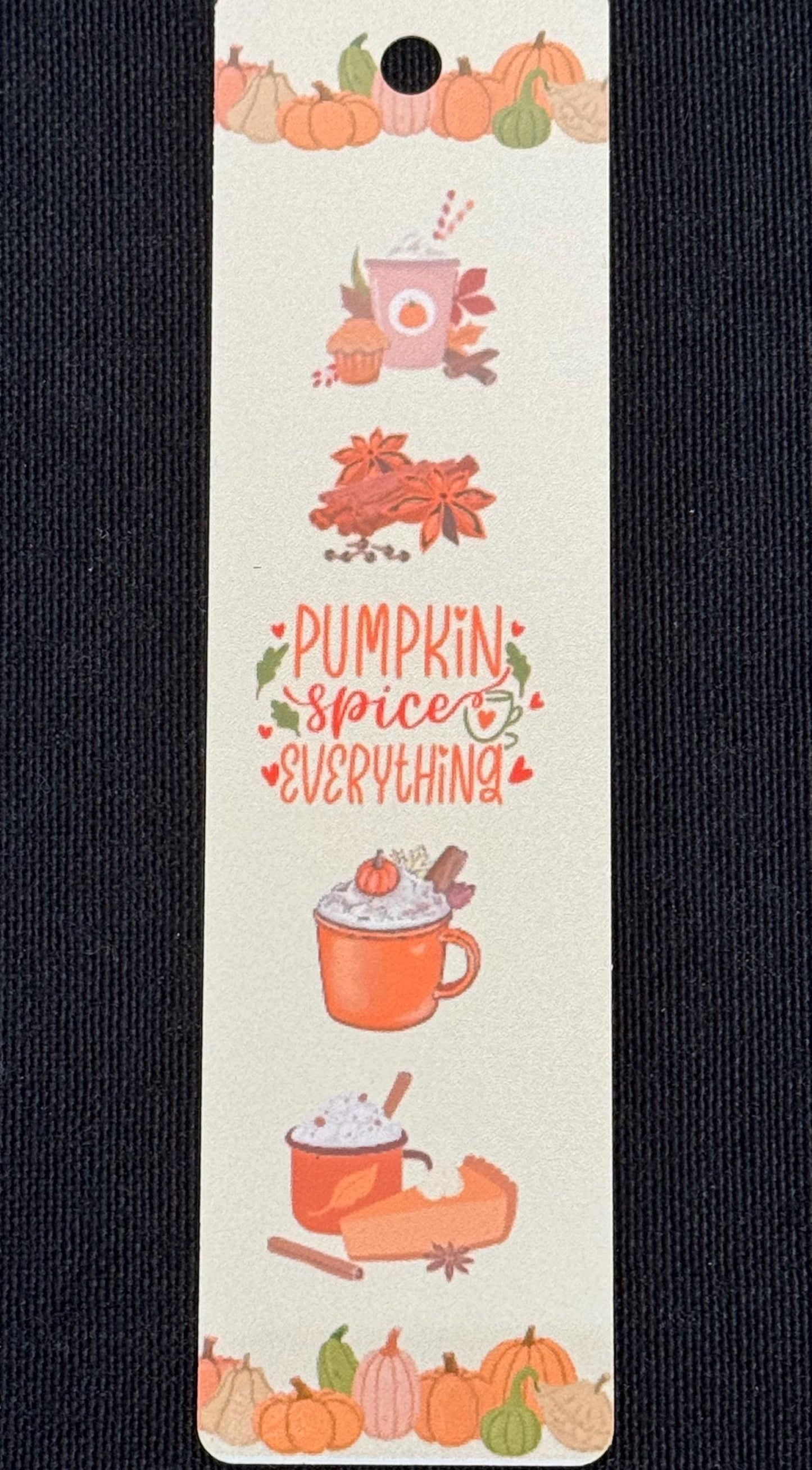 Fall Favorites Bookmarks,Reading Accessories,Book Lovers,Bookmarks with Tassel,Cute Bookmarks, Pumpkins, Fall Leaves,Harvest, Cozy Bookmarks