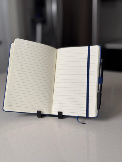 Personalized Christian Gift, Trust in the Lord Prayer Notebook, Hand - Drawn Bible Verse Journal, Laser Engraved Faux Leather devotional book - HisWord Designs