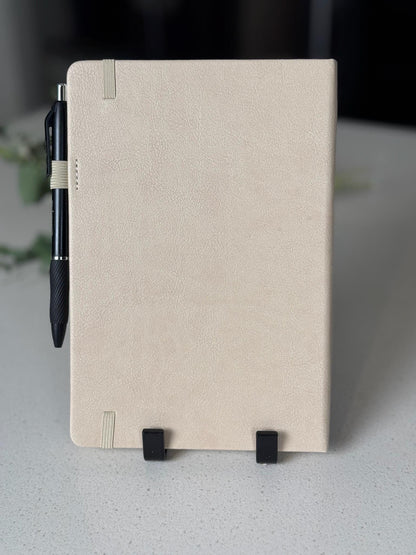 Personalized Christian Engraved Journal, Matthew 5:16, Be a Light for All to See, Scripture Notebook with Bible Verses, Bible Study Gift - HisWord Designs