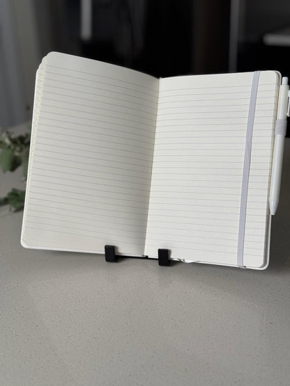 Personalized Be Still and Know Psalm 46:10 Prayer Journal, Christian Devotional Notebook with Pen – Engraved Bible Verse Gift for Women - HisWord Designs