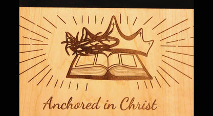 Woman Warrior Christian Wall Art – Custom Engraved Wood Sign | Inspirational Scripture Decor - His Word Designs