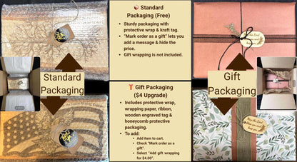 WA State Wall Art – Handmade Engraved Wood Sign | Rustic PNW Decor Gift - HisWord Designs