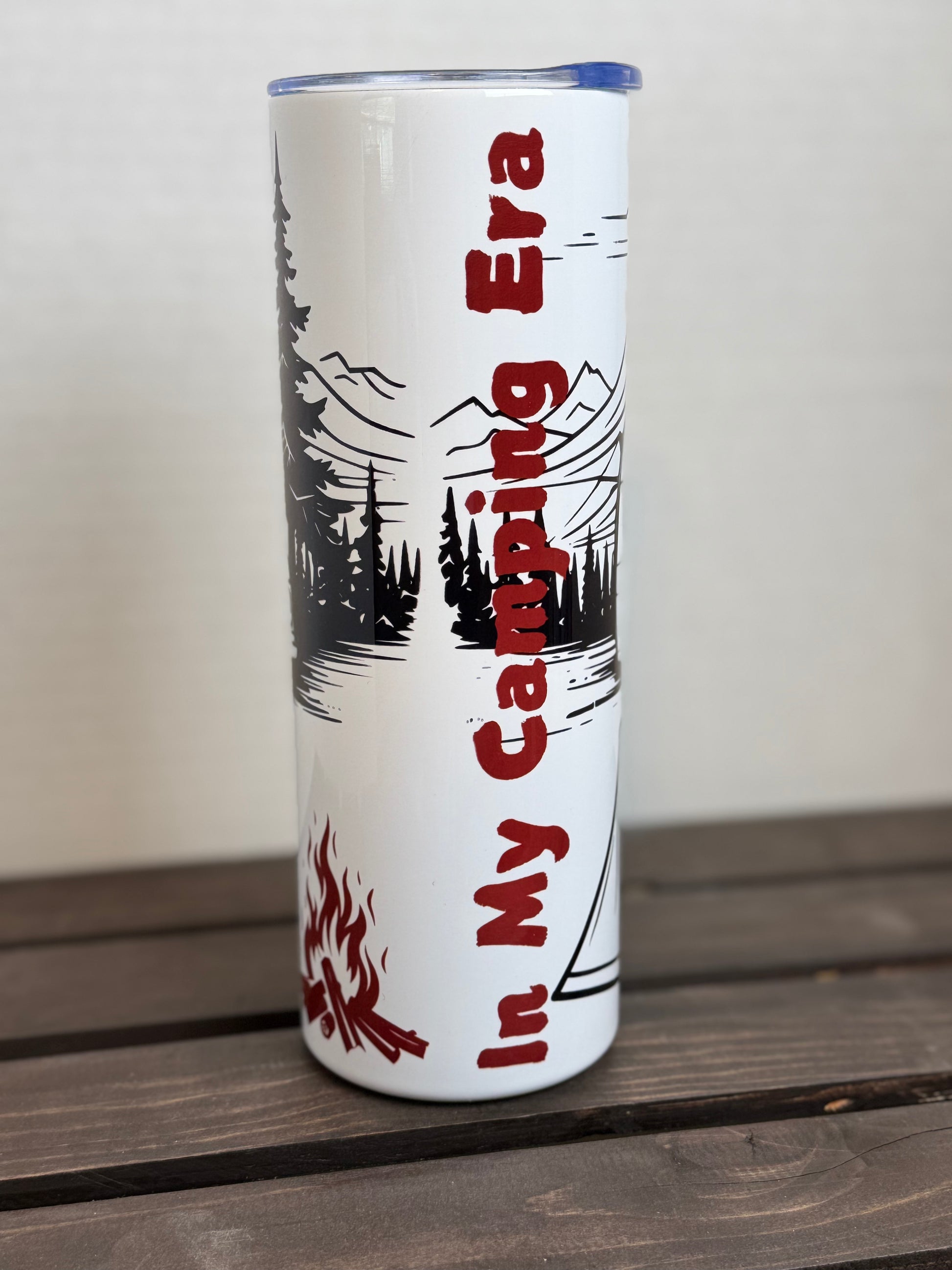 in my camping era tumbler