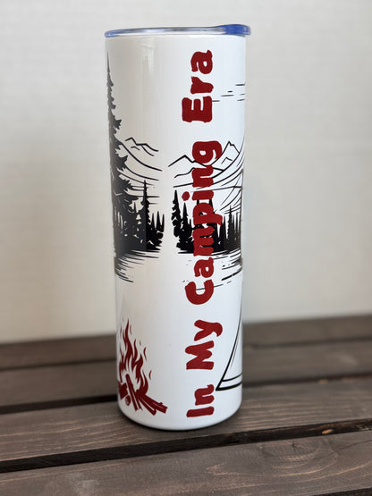 in my camping era tumbler